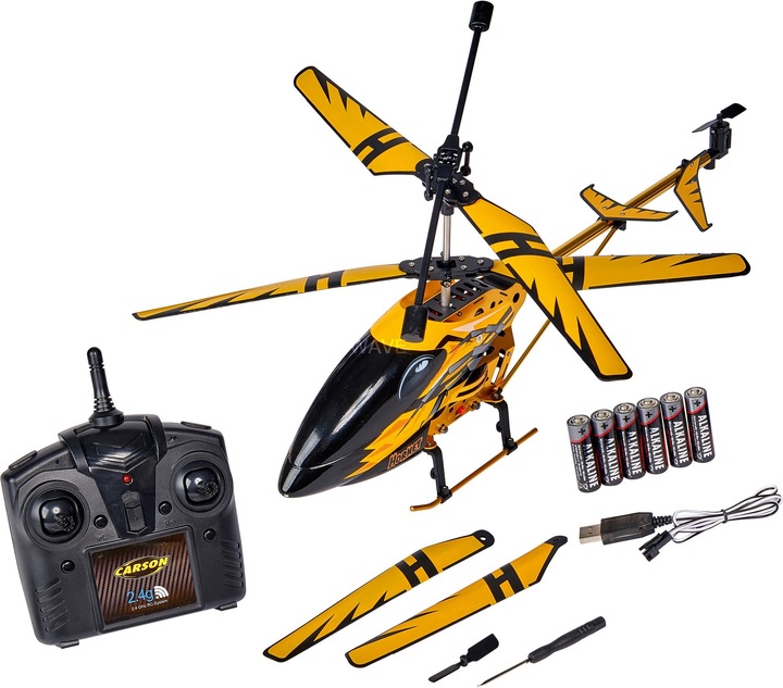Image du produit Carson Hélicoptère électrique Easy Tyrann Hornet 350 RtF