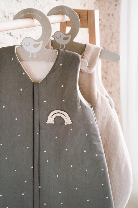 Actual product image Julius Zöllner Sleeping bag Organic, Wild Dots (112 cm, 2.5 TOG, All-season)