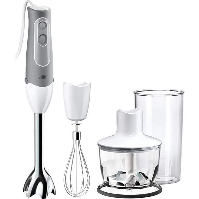 Braun Multiquick 5 MR 535, Staafmixer, Grijs, Wit