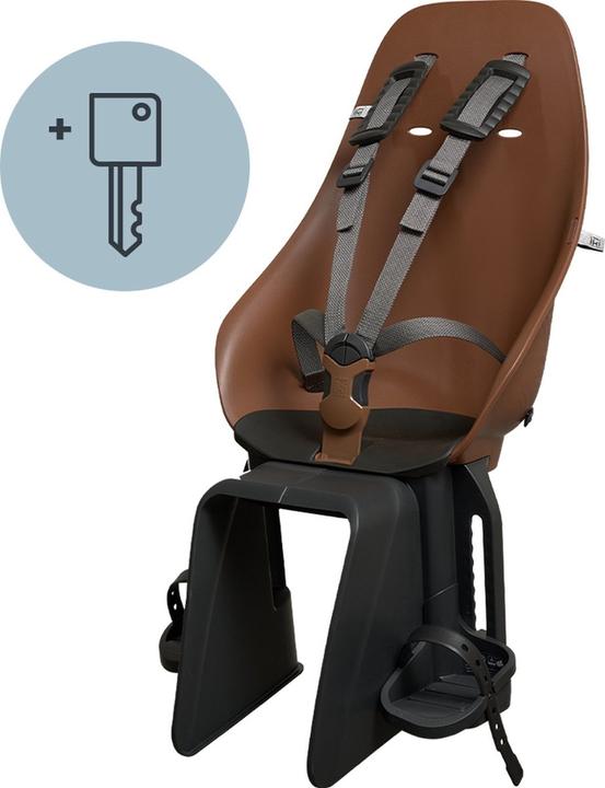 Actual product image Urban Iki Ta -Ke Bio Back Seat - Dragermontage - Haniwa Brown / Bincho Black (Carrier)