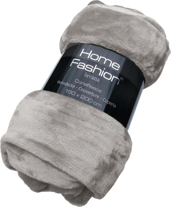Immagine prodotto Home Fashion Fleecedecke uni (150 x 200 cm)