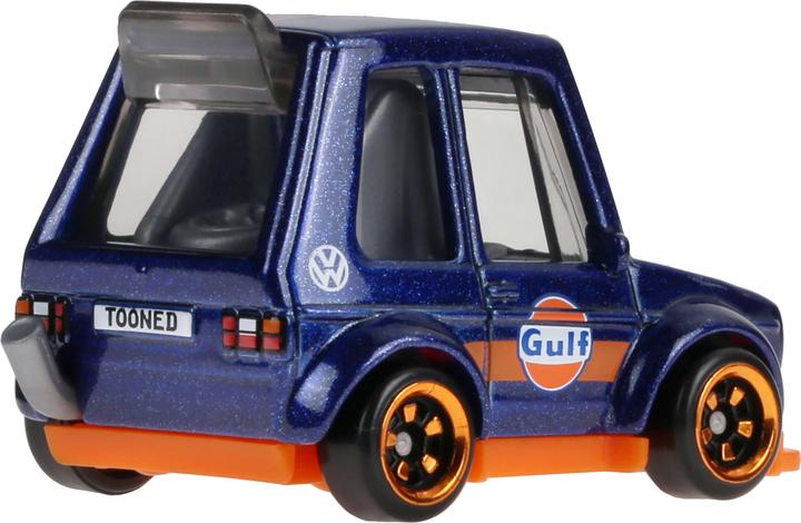 Actual product image Hot Wheels Tooned Gulf Tooned Volkswagen Golf Mk1
