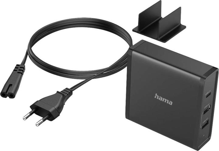 Productafbeelding Hama Universeel USB-C laadstation, 3 poorten, Power Delivery (PD), 5-20V/65W (65 W)