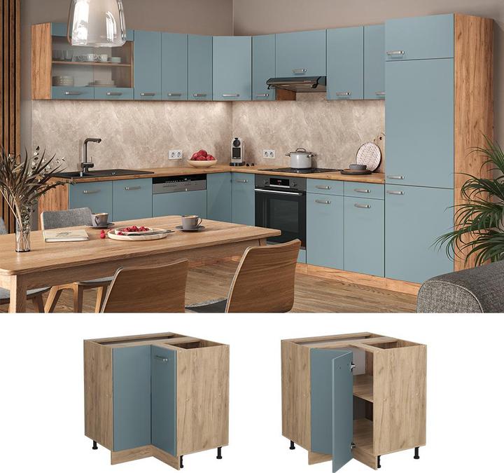 Produktbild Vicco Eckunterschrank R-Line (75.5 x 46 x 81.5 cm)