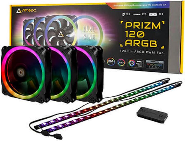 Produktbild Antec Prizm 120 ARGB (120 mm, 3 x)