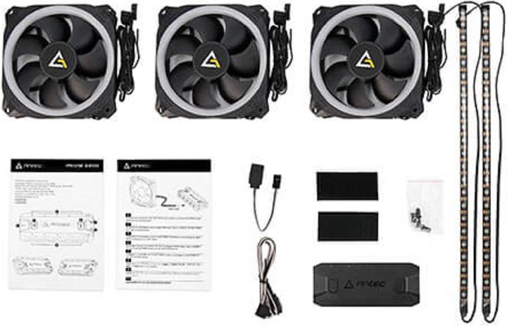 Produktbild Antec Prizm 120 ARGB (120 mm, 3 x)