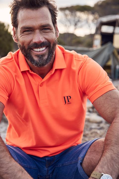 Produktbild JP1880 Poloshirts, Basic, 2er-Pack, Piqué, gekämmte Baumwolle (8XL)