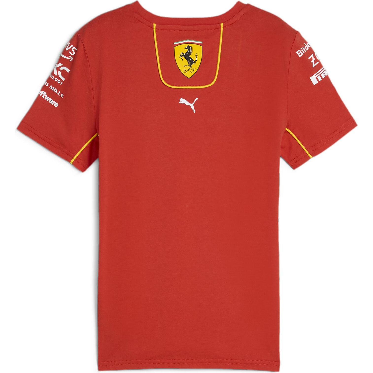 Thumbnail - Puma, Jungen, Sportshirt, SF Team Tee Kids (140), Rot, 140
