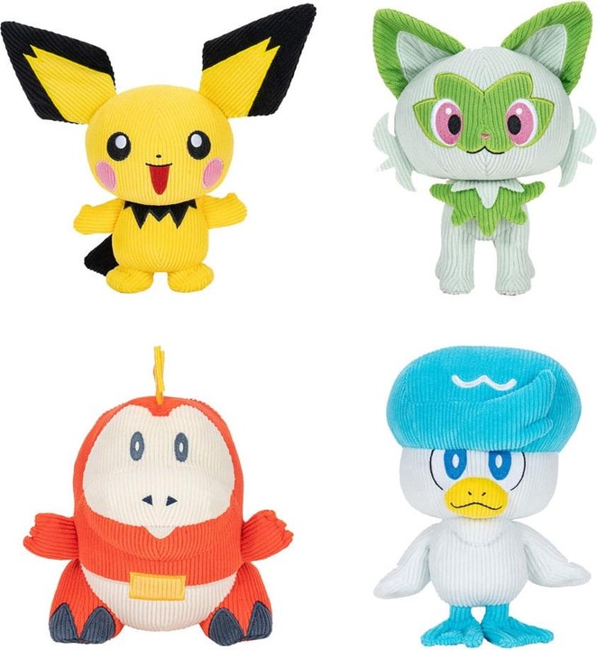 Produktbild Jazwares Pokémon Select Plüschfiguren Corduroy 20 cm Sortiment (6)