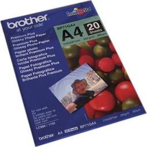 Productafbeelding Brother Bp-71ga4 (260 g/m², A4, 20 x)
