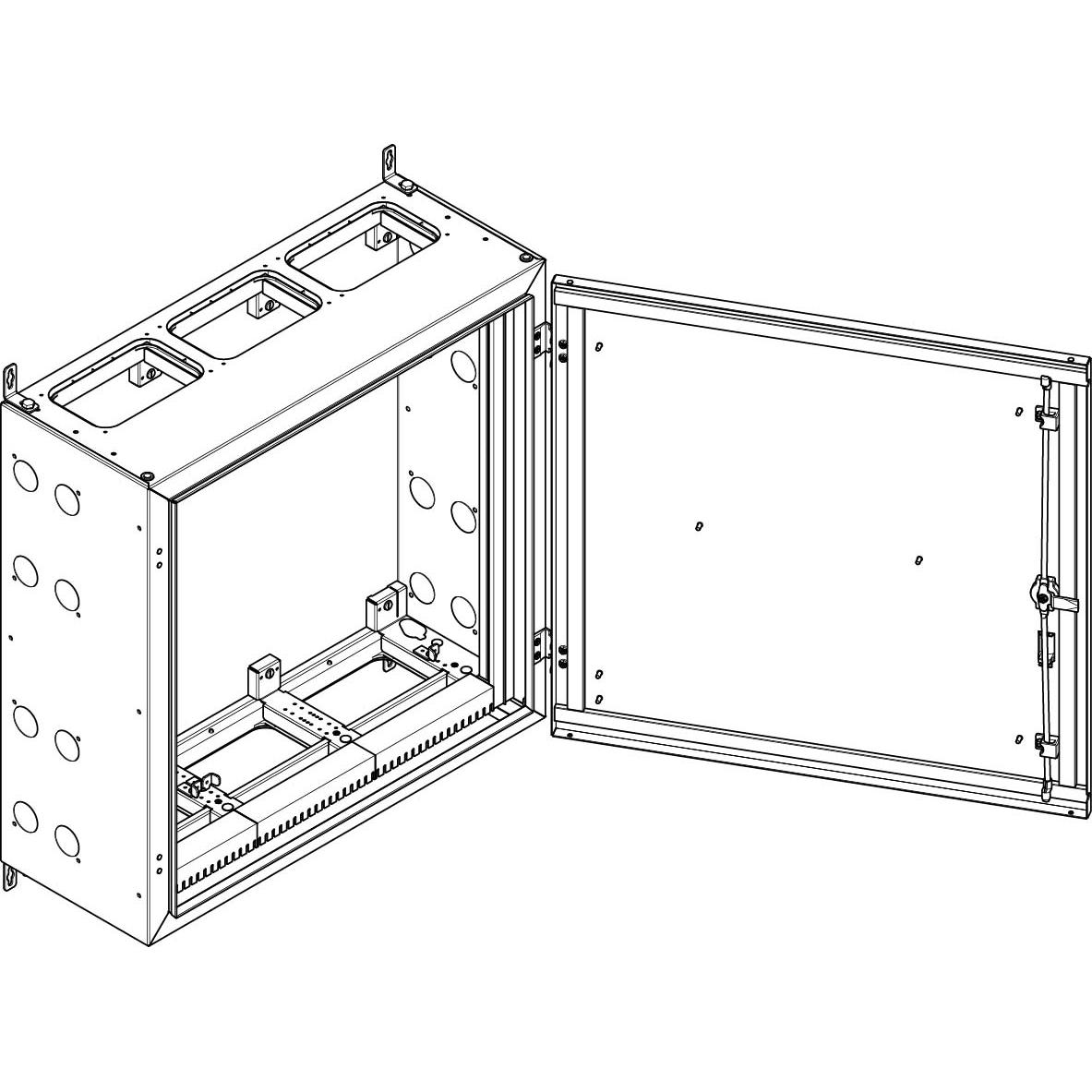ABN NT35P, Serverschrank Zubehör, Weiss