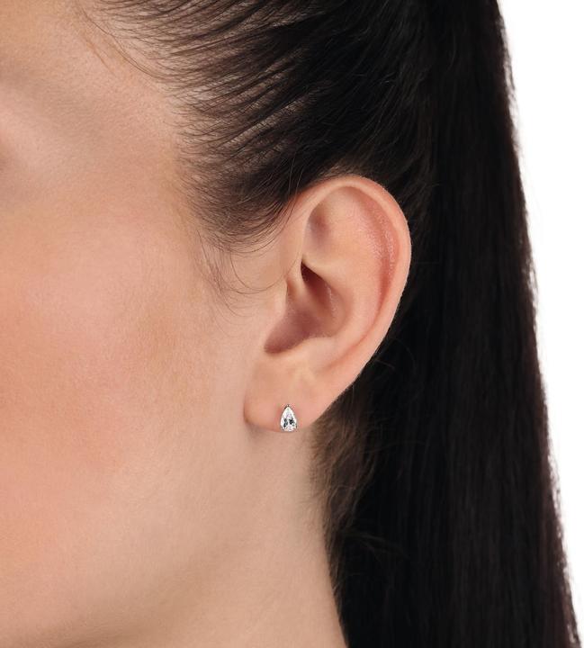 Immagine prodotto Amor Gioielli per orecchie da donna, argento 925, zirconi sintetici. (Argento 925)