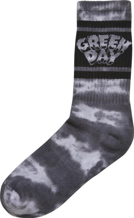 Produktbild Merchcode Green Day Tie Die Socks 2-Pack - 139833 (2er Pack, 43 - 46)