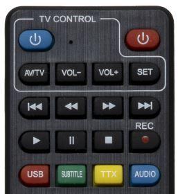Actual product image Evolveo EasyPhone ALPHA T2 Cable, Terrestrial Full HD Black (DVB-T2)