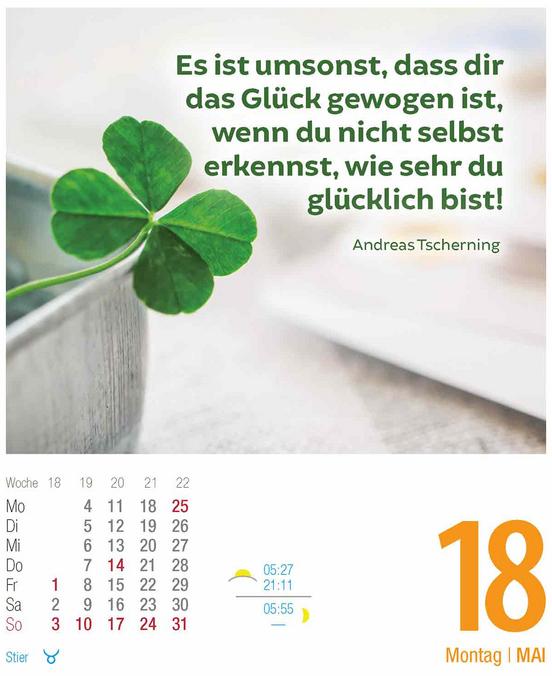 Produktbild Lebensweisheiten 2026 (12 x 16 cm)