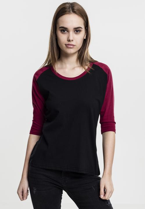 Produktbild Urban Classics Ladies 3/4 Contrast Raglan Tee (XS)