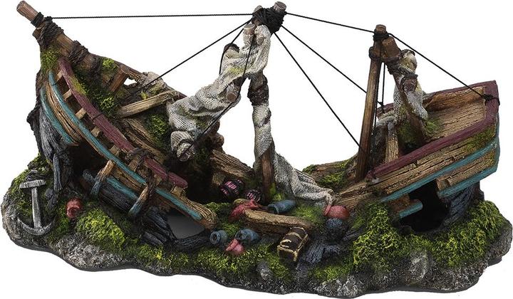 Actual product image EBI Aqua Della 3 Masted Ship M (Embellishment, Ship)