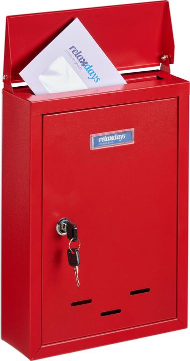 Produktbild Relaxdays Briefkasten