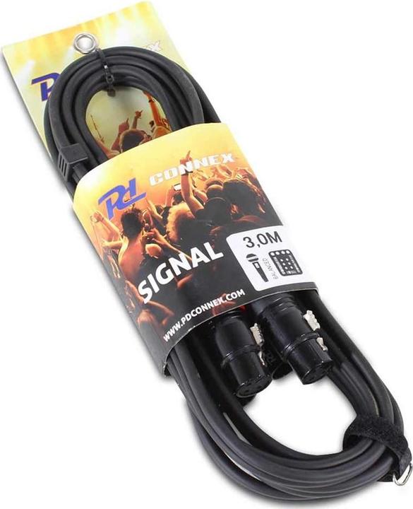 Actual product image PD Connex CX60-3 XLR 3 pole, male - XLR 3 pole, female 3 m (3 m, XLR Cables)