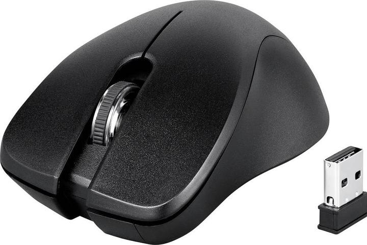 Produktbild Perixx PERIMICE-621 B, Kabellose Maus mit geräuschlosen Klicks und Ergo Design (Kabellos)