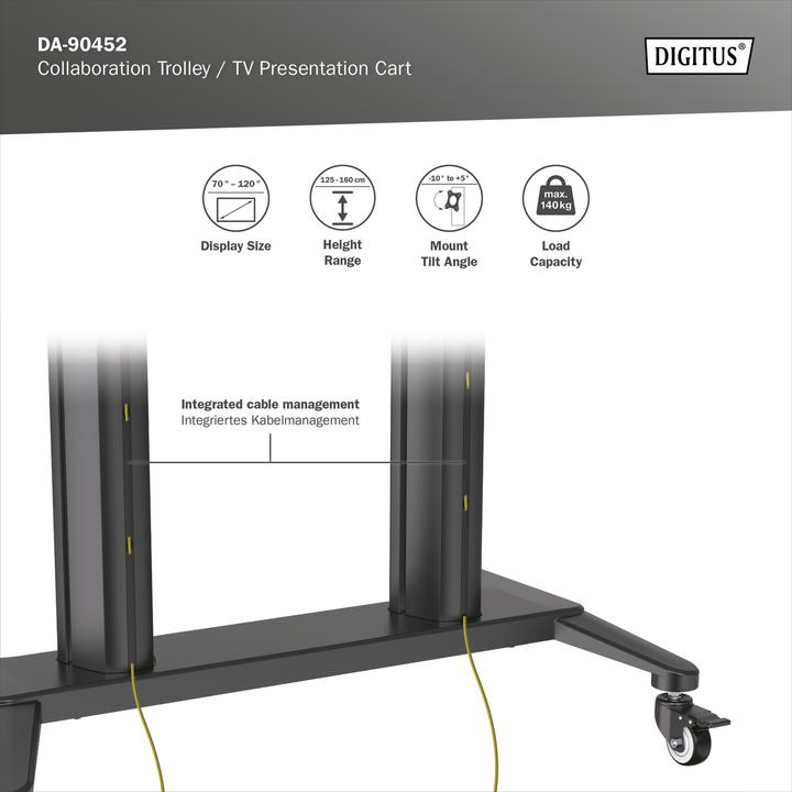 Produktbild Digitus DA-90452 (Universal, 120", 140 kg)