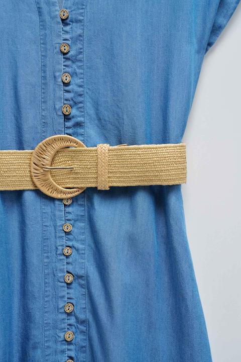 Image du produit Salsa Jeans Midikleid Lightdenim Dress With Belt (S)