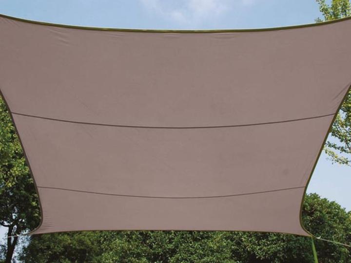 Produktbild Perel SONNENSEGEL - RECHTECKIG - 4 x 3 m - FARBE: TAUPE (4 x 3 m)
