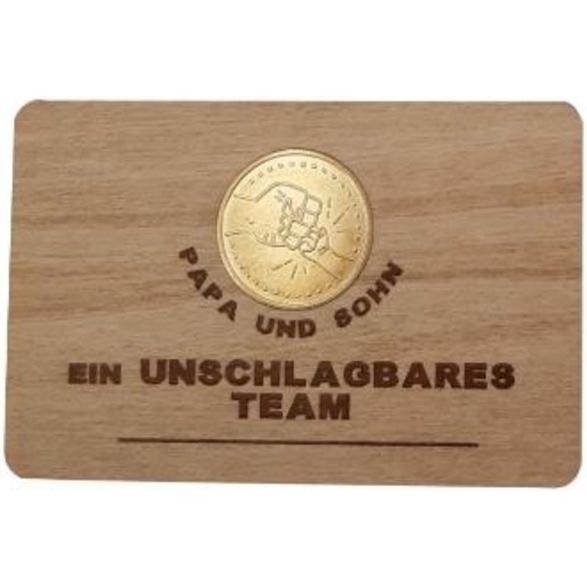 Thumbnail - Hergo, Münzen, Mann im Glck Glckstaler "Groáe Faust - kleine Faust", (2020)