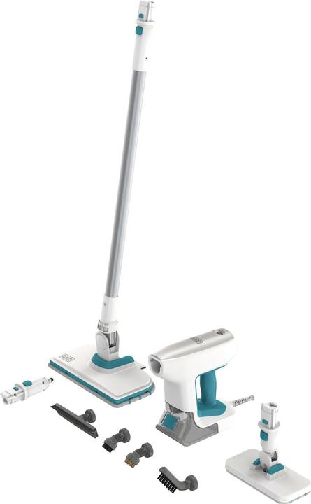 Black & Decker Nettoyeur à vapeur BHSM15FX08-QS (1500 W)