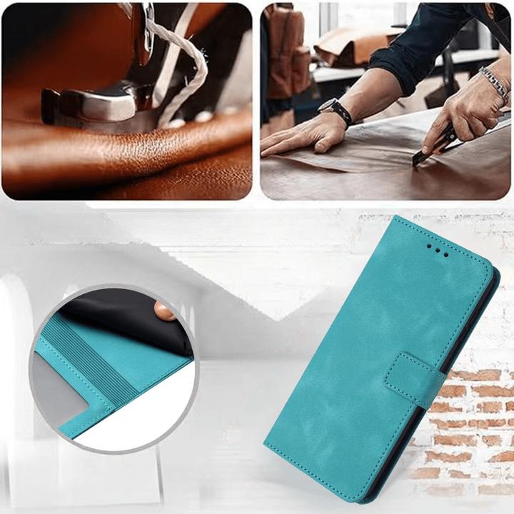 Produktbild Cover-Discount Xiaomi Redmi Note 14 Pro 5G / Pro+ Plus / Poco X7 – Wildleder Look Etui im Vintage Design (Xiaomi Poco X7, Xiaomi Redmi Note 14 Pro, Xiaomi Redmi Note 14 Pro 5G)