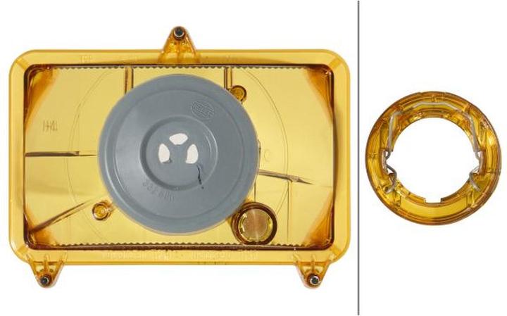 Actual product image Hella Halogen headlights for CASE IH SAME FENDT AGCO