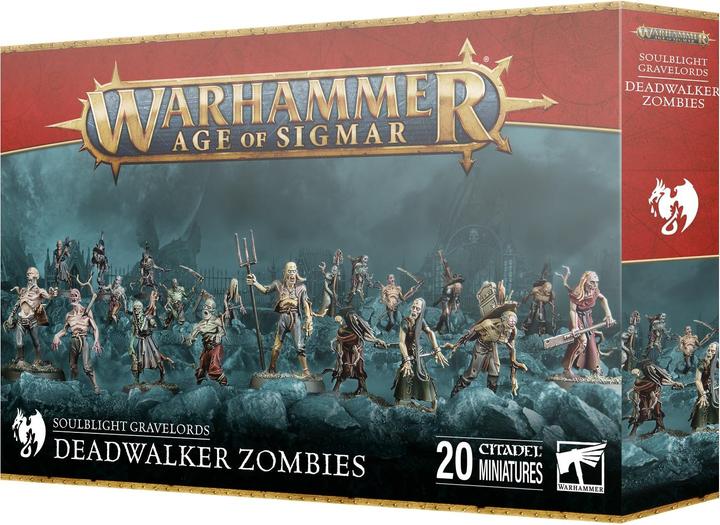 Warhammer Fantasy Soulblight Gravelords - Deadwalker Zombies (Matières plastiques)