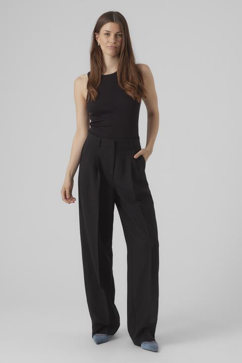 Actual product image Vero Moda VMIMANI MR WIDE PANT Suit Trousers