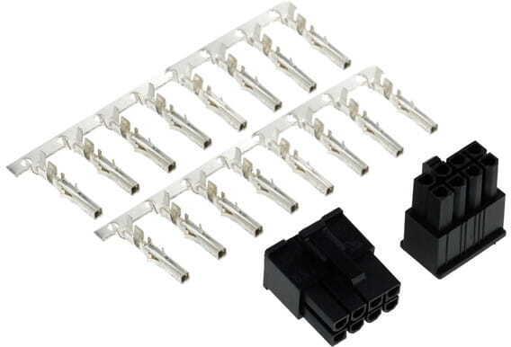 Actual product image Phobya VGA Power Connector 8Pin male, 2 pieces