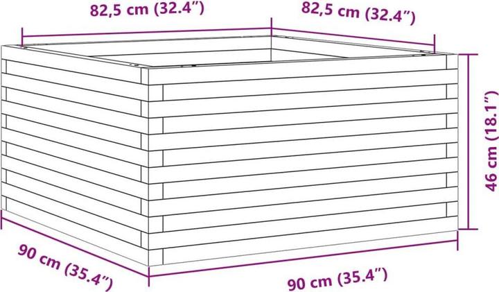 Produktbild vidaXL Pflanzgefäss