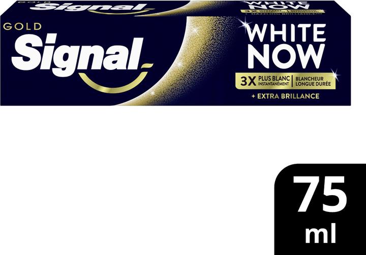 Image du produit Signal Zahnpasta White Now Gold Tb 75ml (75 ml)
