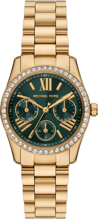 Image du produit Michael Kors Lexington Lux Day Date Gold/GrÃ¼n (33 mm)