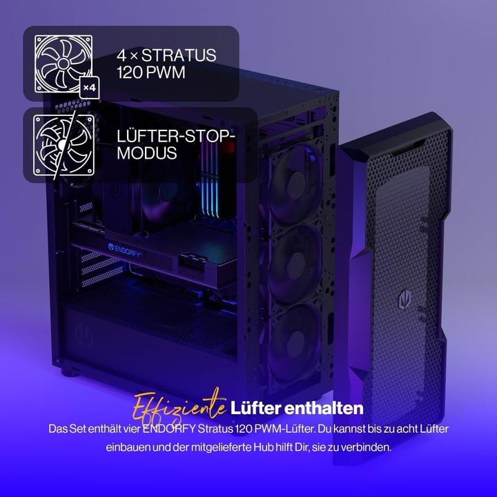 Produktbild Endorfy Regnum 400 Air EY2A008 (ATX, mATX, Mini-ITX)