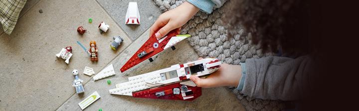 Actual product image LEGO Obi-Wan Kenobi's Jedi Starfighter (75333, LEGO Star Wars)