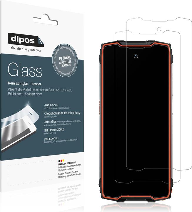 Produktbild Dipos Anti-Shock Displayschutz Matt 9H (1 Stück, Blackview BV9300)