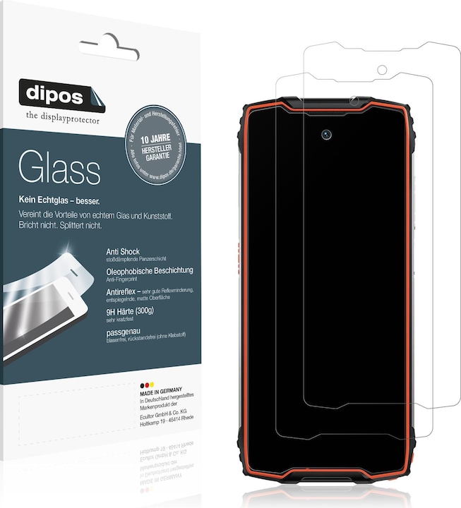 Produktbild Dipos Anti-Shock Displayschutz Matt 9H (1 Stück, Blackview BV9300)