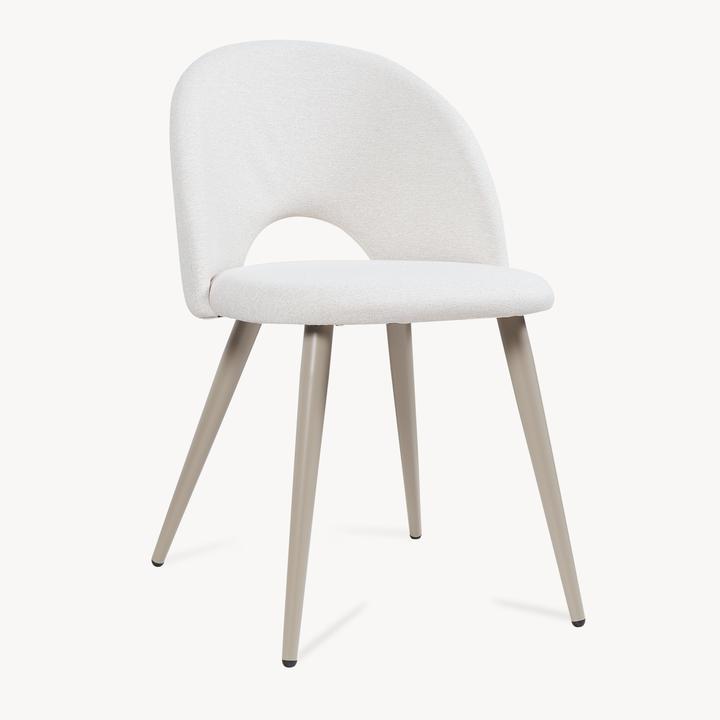 Image du produit En.Casa Esszimmerstuhl Karijoki 6er Set Webstoff Beige