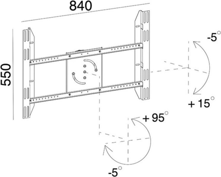 Produktbild Multibrackets Public Monitor Halter (Stange)