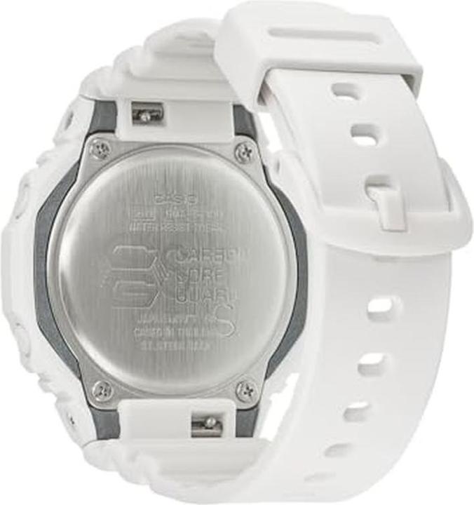 Actual product image Casio GMA-S2100WS-7AER (Digital watch, Analogue wristwatch, Sports watch, 43 mm)