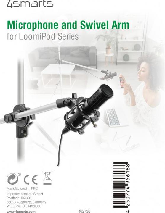 Image du produit 4smarts Kit microphone et bras pivotant Streaming
