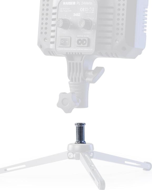 Immagine prodotto Kaiser Fototechnik Adattatore per filettatura Kaiser 5/8 con filettatura interna 1/4 e 3/8 (Adattatore per stativo)