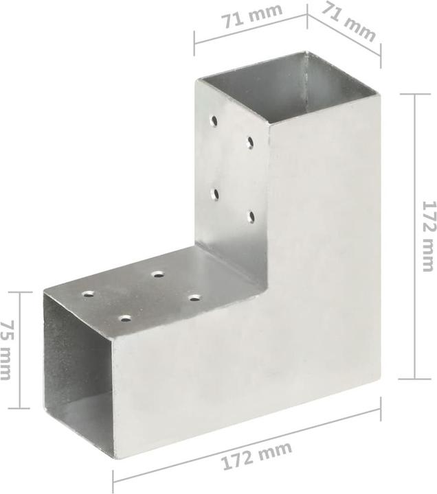 Produktbild vidaXL Pfostenverbinder