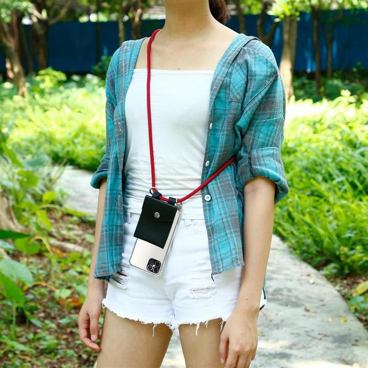 Produktbild Cadorabo TPU Handy Kette SILBER Cover