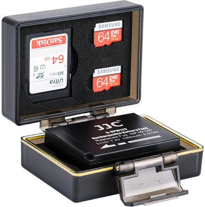 Actual product image JJC BC NPW126 Multi Function Battery Case