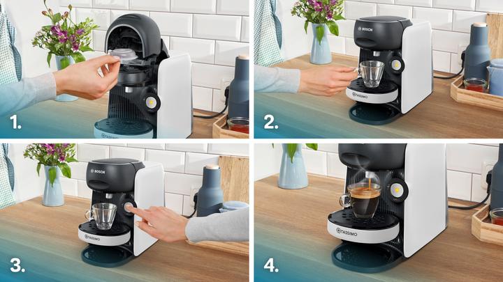 Produktbild Bosch Hausgeräte Kapselmaschine, FINESSE Classic friendly, TAS1640 (Tassimo)